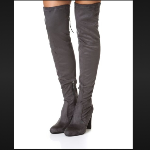 Sam Edelman Over The Knee Suede Kent Boots 8.5 - Picture 1 of 15